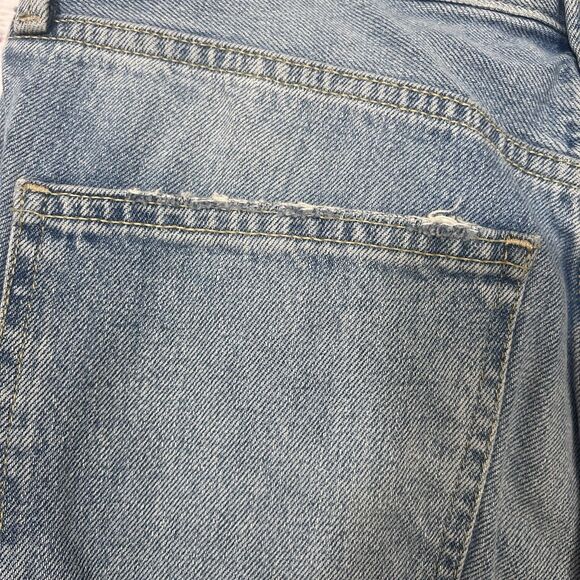 Free People We The Free Stovepipe High Rise Jean Out West Crop Distressed Sz 28 - Picture 6 of 16